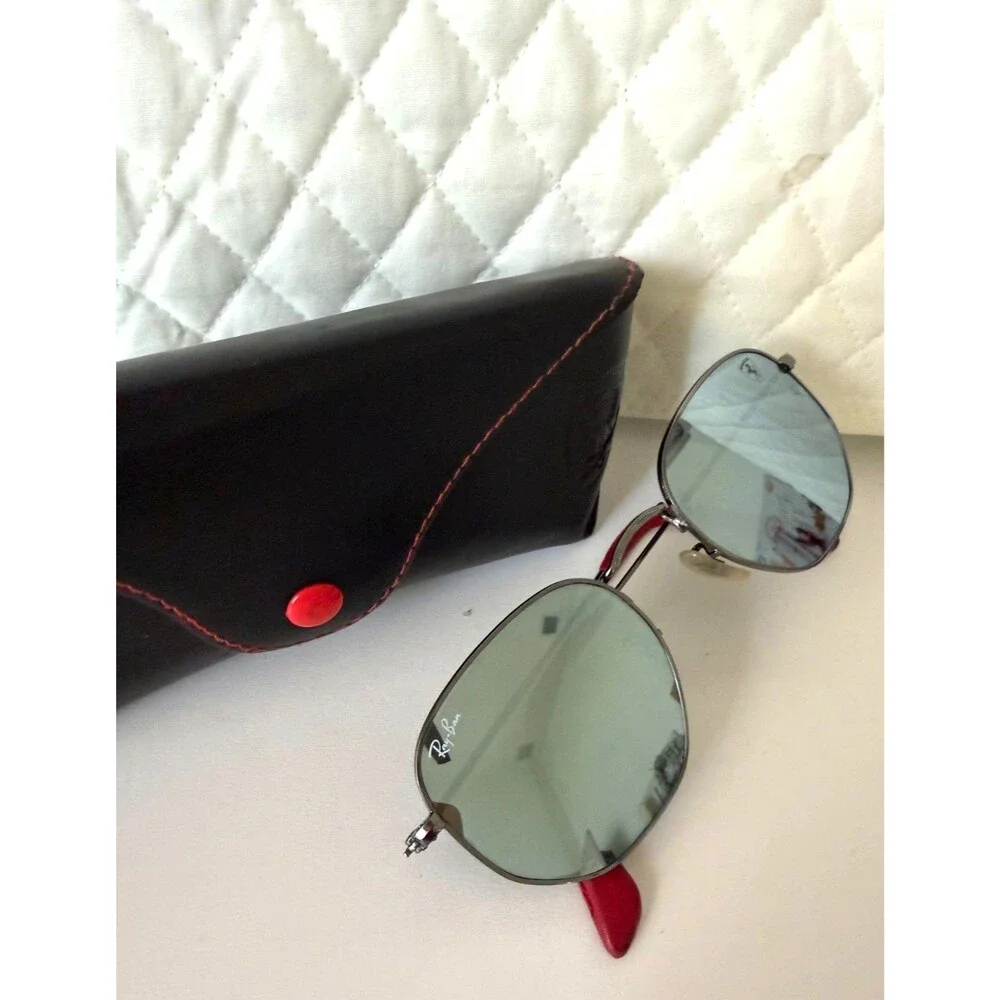 Authentic Ray-Ban for Scuderia Ferrari Collection Sunglasses womens mirror